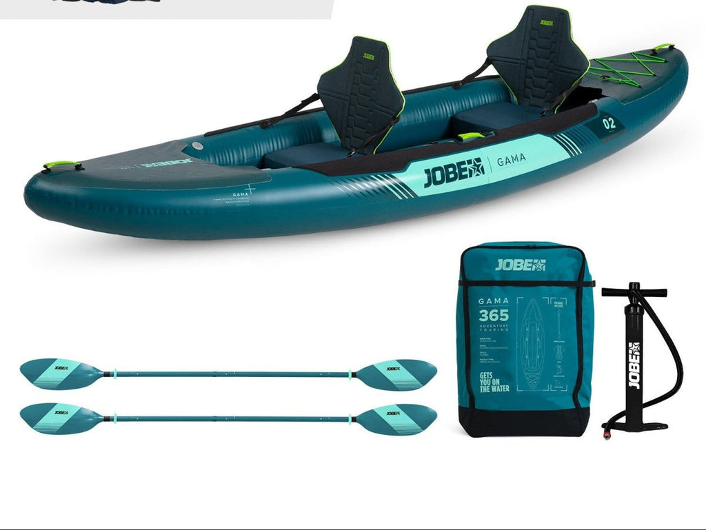 Jobe Gama one-person inflatable touring kayak for paddling in the UAE