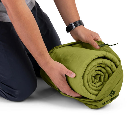 Sea to Summit Camp Mat Self Large -Inflating - Lightweight & Comfortable Sleeping Pad for Camping Adventures