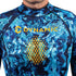 Dynamic Nord FDS-2 Camo/Blue chest logo detail