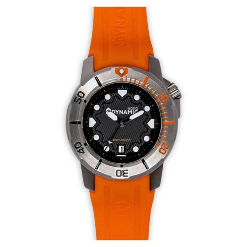 Dynamicnord Watch St-300 316L Stainless Steel Brushed/Orange