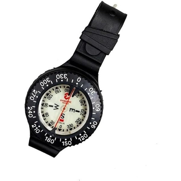 Dynamic Nord COM-1 wrist dive compass with strap