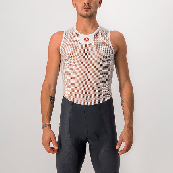 Castelli Core Mesh 3 sleeveless base layer, white