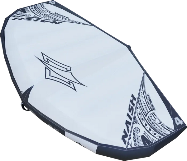 Naish S27 Matador LT compact wing, a small wing known for stable flight characteristics and easy maneuverability.