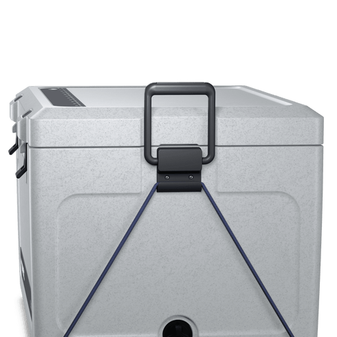 Dometic Cool-Ice 42 in Stone, rear tie-down strap