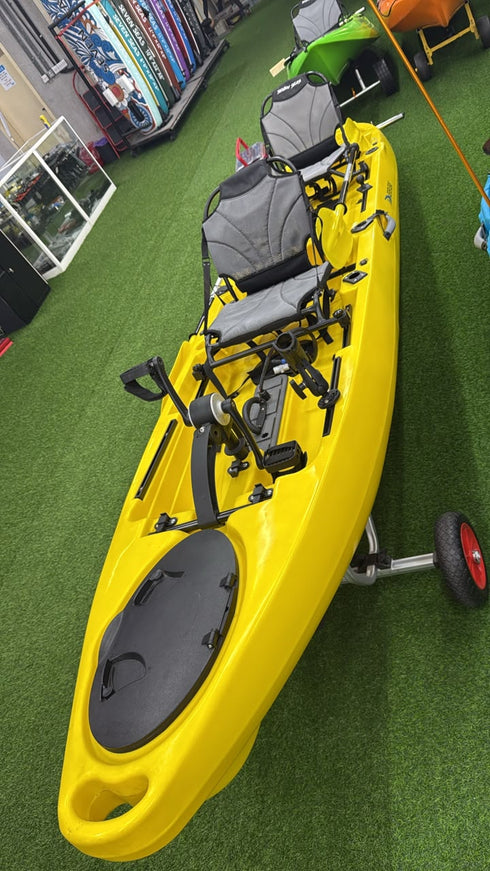 Romance Double Person Propeller Pedal Kayak 4.3m Vk-12 Package Seats,220Cm Paddles and propeller pedal drive system