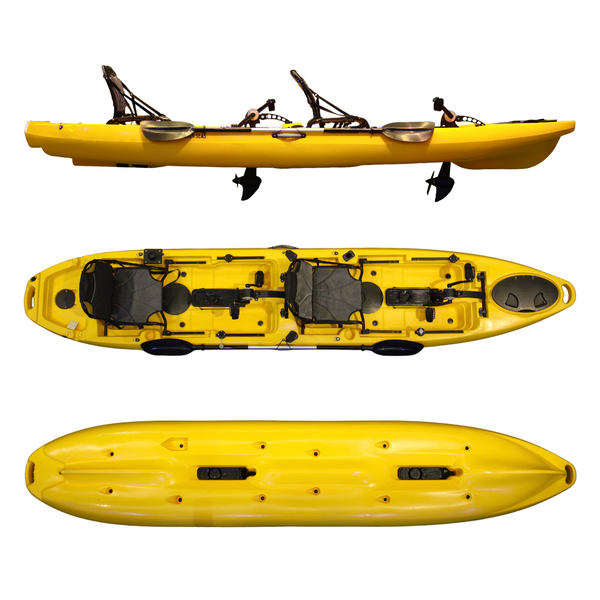 Romance Double Person Propeller Pedal Kayak 4.3m Vk-12 Package Seats,220Cm Paddles and propeller pedal drive system