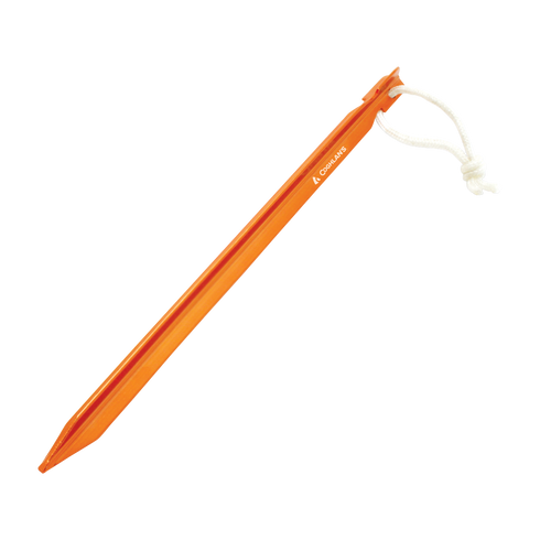 Single Coghlan's ultralight tent stake with pull cord