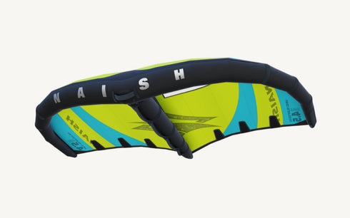 Naish S27 MK4 5.5m wing, a mid-sized wing designed for freeride foiling, offering stability and easy handling in medium winds.