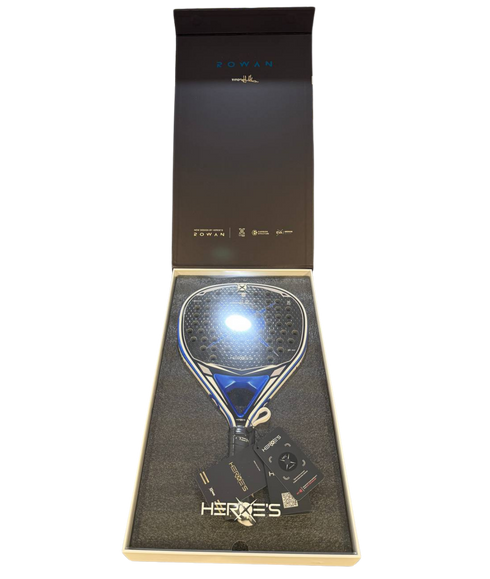 Heroe's Rowan 2026 Padel Racket in its presentation box