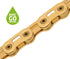 KMC XSL Flat waxed 12/13-speed chain, Ti-Gold
