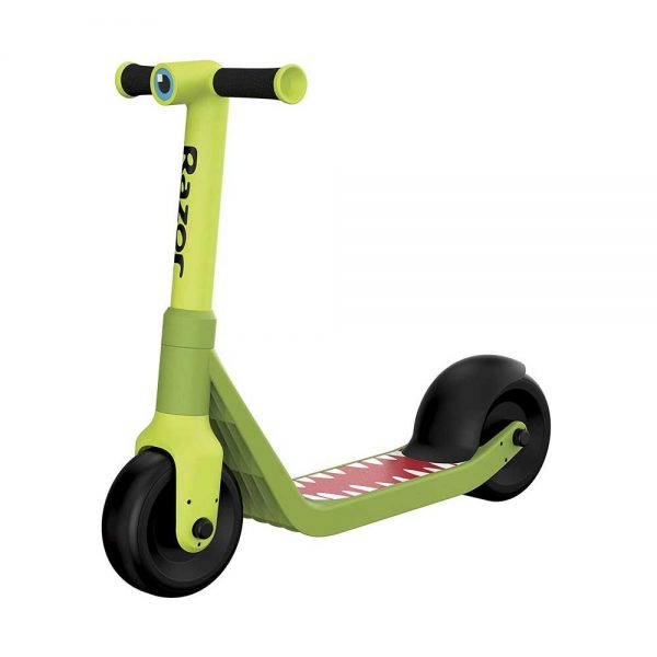 Razor Wild Ones Junior Scooter, a durable and stylish scooter with wide tires designed safely for young riders.