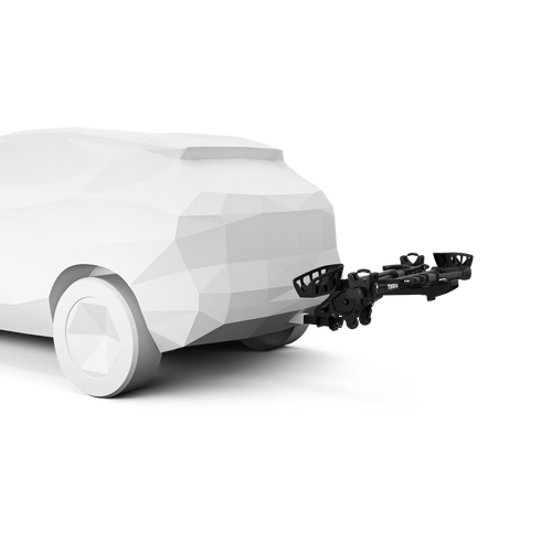 Thule T2 Pro XTR Hitch 2 Bike Rack 9034XTR, 137 cm Length x 109 cm Width x 38 cm Height