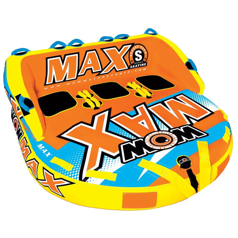 WOW Max Inflatable Towable Deck Tube for up to 3 Riders