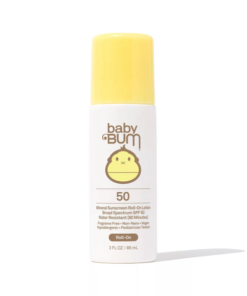 Sun Bum Baby Roll-On SPF 50 Roll-On Sunscreen for Babies