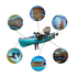 Zoran Single Person Flap Pedal Kayak 3.05m Vk-34
