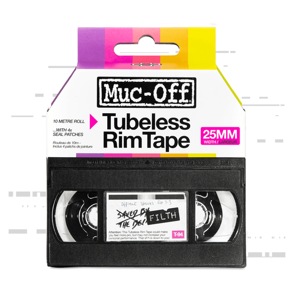 Muc-Off tubeless rim tape 10 m roll, 25 mm