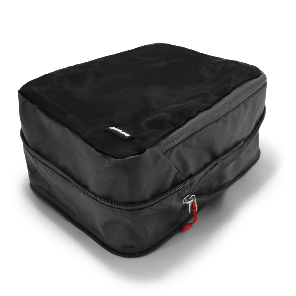 Coghlan's small packing cube, grey nylon, product shot