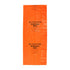Lifesystems Survival Bag in its packed form, orange, front view
