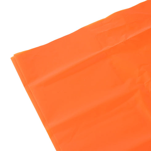 Lifesystems Survival Bag, close up of the orange material