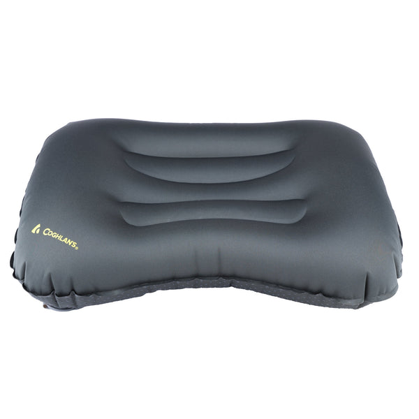 Coghlan's inflatable travel pillow, grey, product shot