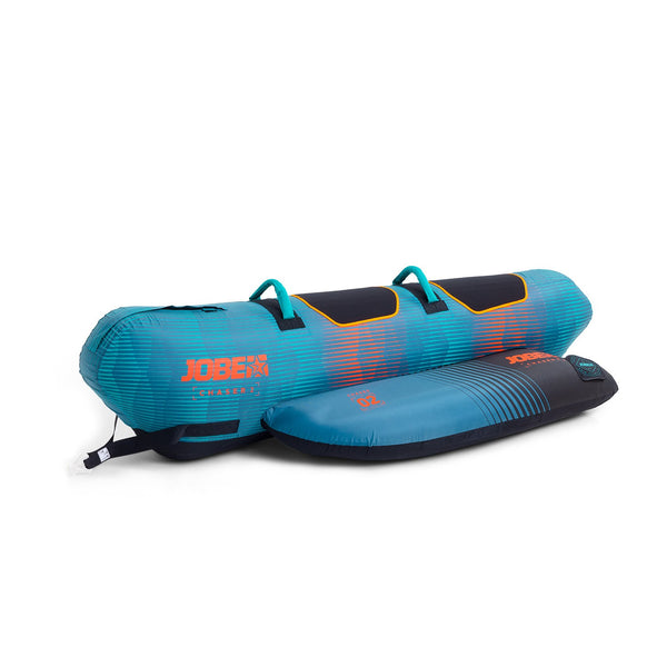 Jobe Chaser Towable 2P, 2-Rider Inflatable Tube for Exciting Duo Watersport Rides