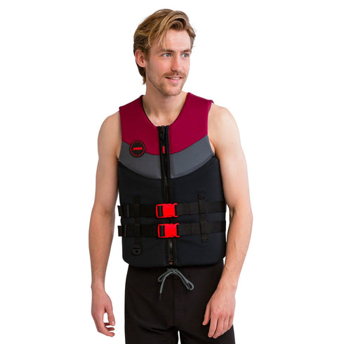 Jobe Men's Neoprene Vest Flexible Life Jacket for Men