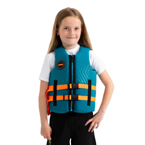 Jobe Neoprene Vest Youth, Buoyancy Aid for Younger Riders & Watersport Safety