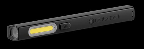 Ledlenser W2R Rechargeable Work Penlight, a bright and portable LED penlight for close-range inspection and work.