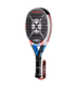 Heroe's Animal 2026 Padel Racket in black and blue, angled view