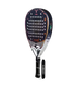 Heroe's Taurus 2026 Padel Racket in navy and silver, angled view