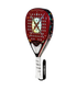 Heroe's Beast 2026 Padel Racket in red, angled view