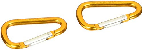 Coghlans Mini Biners 6mm 2 Pack Assorted - Lightweight Carabiners for Organizing Gear