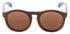 Ocean Fiji Wood Brown Unique Sunglasses for Beach and Boating