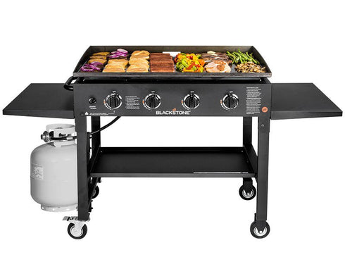 Blackstone Original 36in Stainless Top Outdoor Griddle - Large Griddle for Family Gatherings