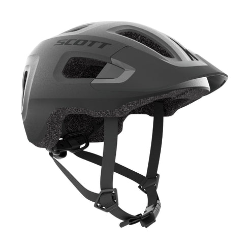 Scott Supra Junior kids bike helmet, Granite Black, view 1