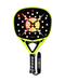 Heroe's RS3 2025 Padel Racket in neon yellow, front view