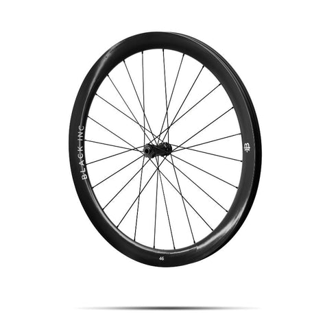 Black Inc FORTY SIX carbon gravel wheelset, view 2