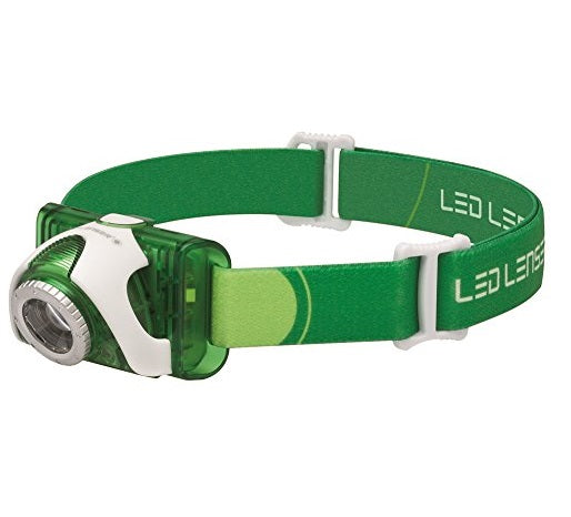 Ledlenser SEO3 Lightweight Head Lamp, a minimalist, comfortable headlamp for hands-free illumination.