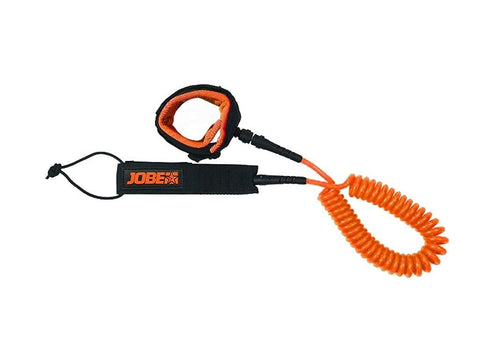 Jobe SUP Leash 10ft, Safety Ankle Strap for Stand Up Paddle Boards & Surfing