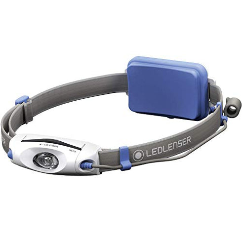 Ledlenser NEO4 Blue Headlamp with Headband - Stylish Nighttime Lighting
