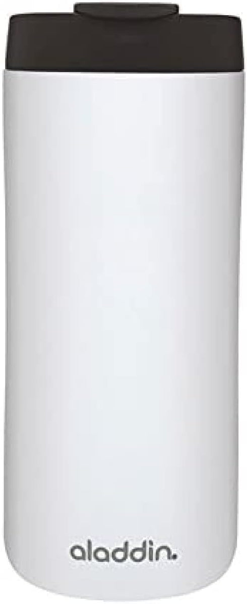 Aladdin Stainless Steel Thermavac 0.35L Travel Mug - Durable Construction, Leak-Proof Lid - Compact Insulated Mug for Daily Commuting