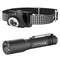 Ledlenser SEO7R and Black P3 Combo Pack - Premium Headlamp & Flashlight Pair