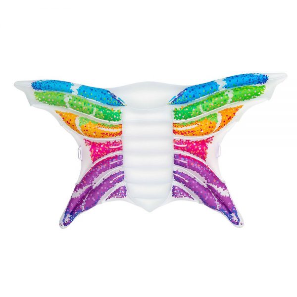 Bestway Rainbow Butterfly Inflatable Water Float with Colorful Design