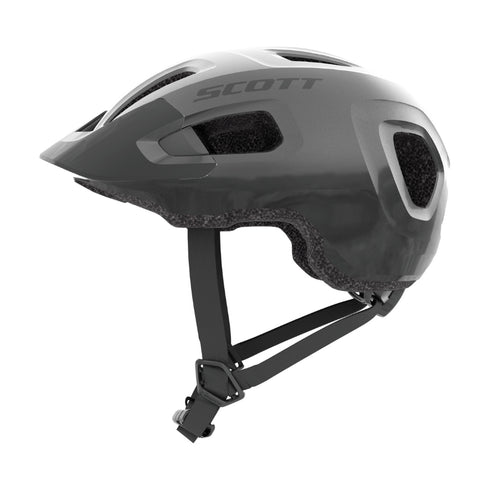 Scott Supra Junior kids bike helmet, Granite Black, view 2
