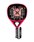 Heroe's RS2 2025 Padel Racket in neon pink, front view