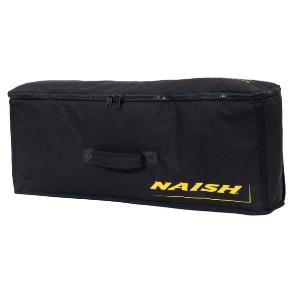 Naish Foil Bag, a padded, compartmentalized travel bag used for safely storing and protecting all components of a hydrofoil setup.