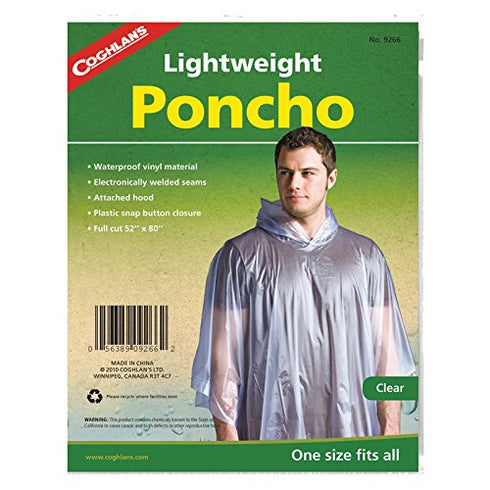 Coghlans Clear Poncho