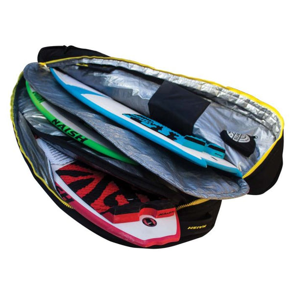 Naish Kite Boardbag 2024, a padded, durable travel bag used for protecting and transporting twintip kiteboards.