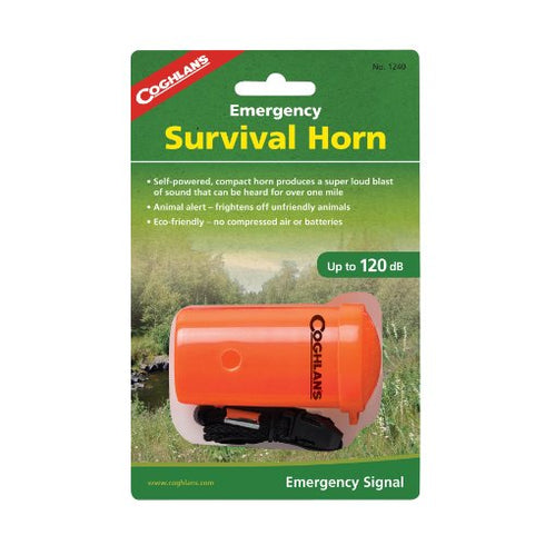 Coghlan's 1240 Emergency Survival Horn for Camping Safety - Loud & Reliable Safety Tool for Emergencies