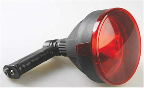 GamePro Bubo XL Rechargeable Spotlight (1040 Lumens), a bright, portable spotlight supplied with a carrying bag and filter.